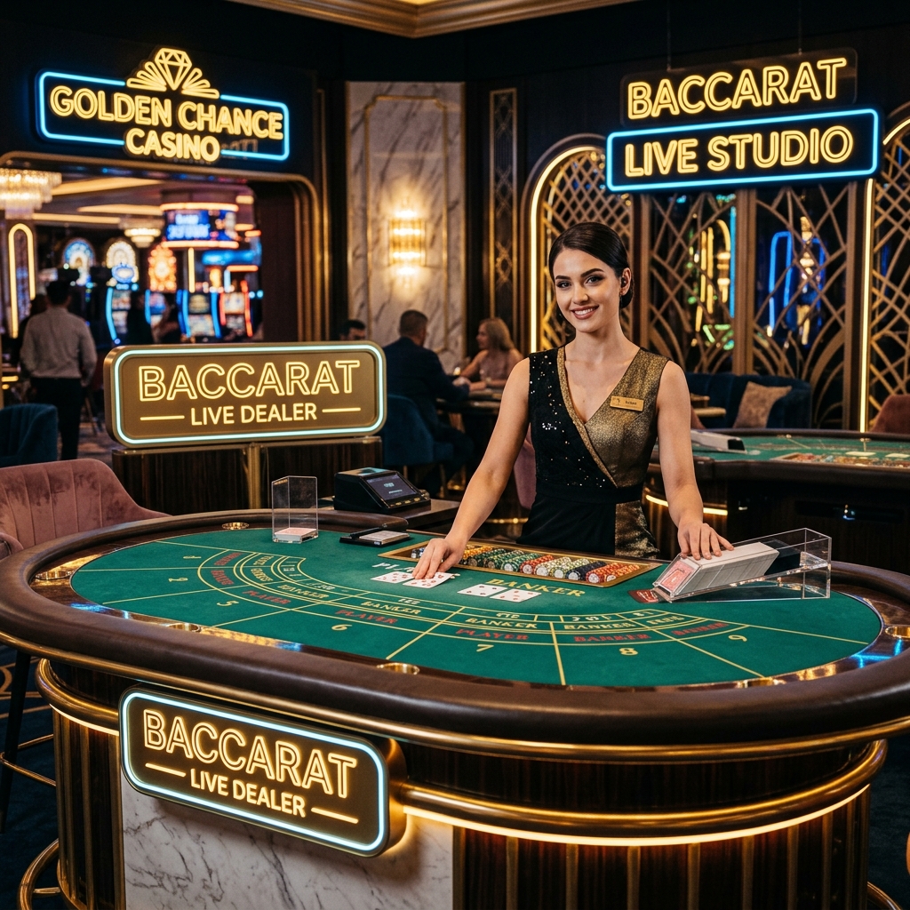 คาสิโนสด (Live Casino)